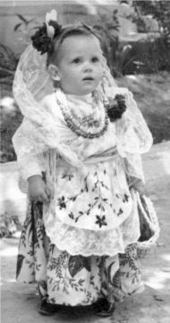 Barbara Palao Polo, integrante de la Peña, año 1964